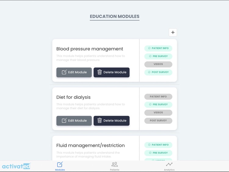 ActivatEd: Patient Education