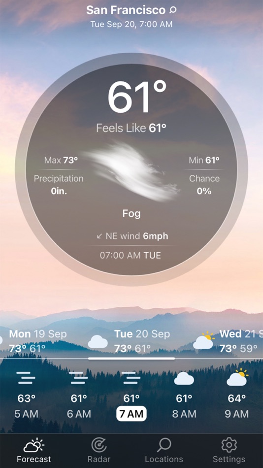 #4. Weather Live° - Local Forecast (iOS) 由: Mosaic S.r.l.