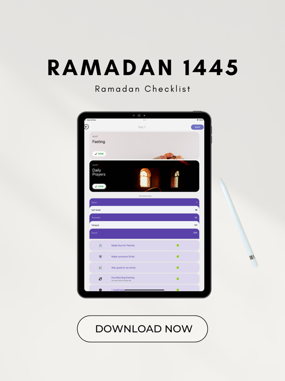 Screenshot #6 pour Ramadan Checklist