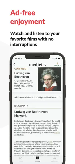 Game screenshot medici.tv, classical music hack