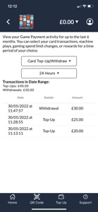 Game Payment: cashless gaming screenshot #5 for iPhone