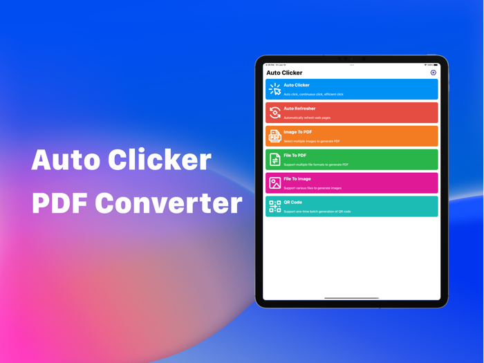 Auto Clicker - PDF Converter