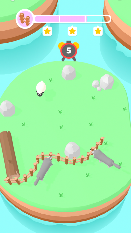 #5. Save the Sheep 3D (iOS) 由: MondayOFF