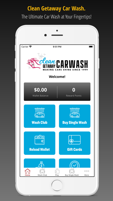 Clean Getaway Car Wash Alberta Screenshot