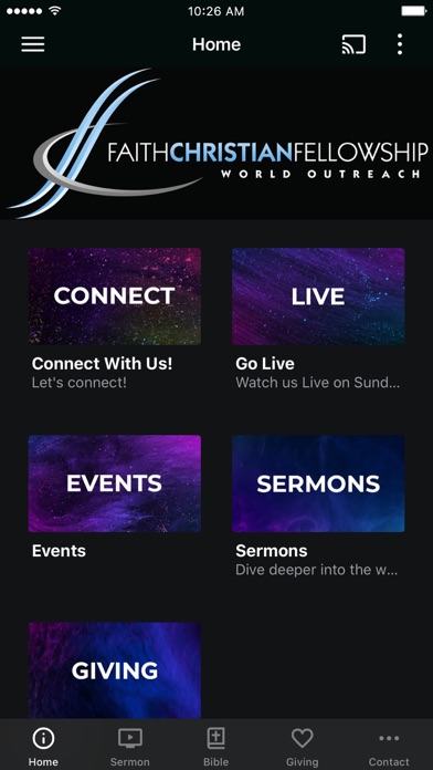 FCF World Outreach Screenshot