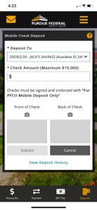 Purdue Federal Digital Banking screenshot #4 for iPhone
