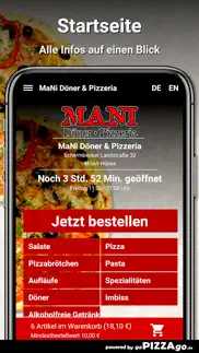 mani döner - pizzeria hünxe iphone screenshot 2
