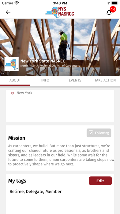 NASRCC NYS Screenshot
