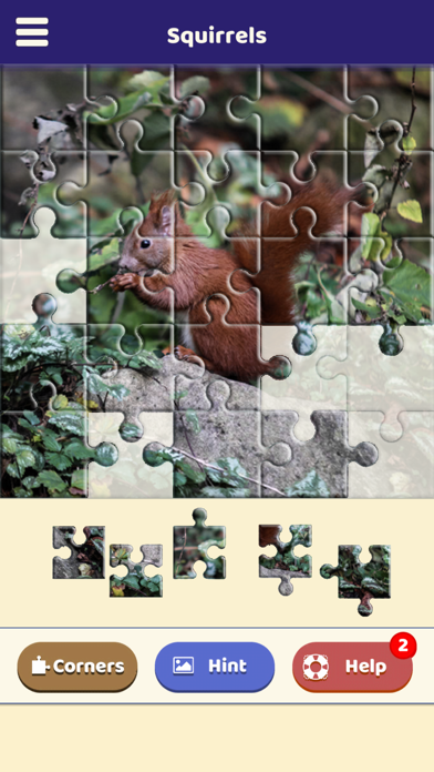 Squirrel Love Puzzle Screenshot