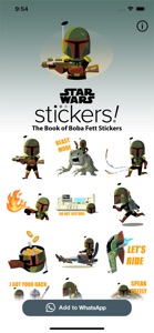 The Book of Boba Fett Stickers screenshot #1 for iPhone