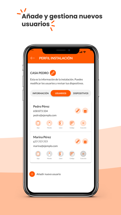 Euskaltel Alarmak Screenshot