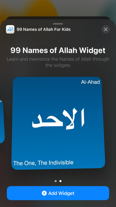 99 Names of Allah For Kids Screenshot