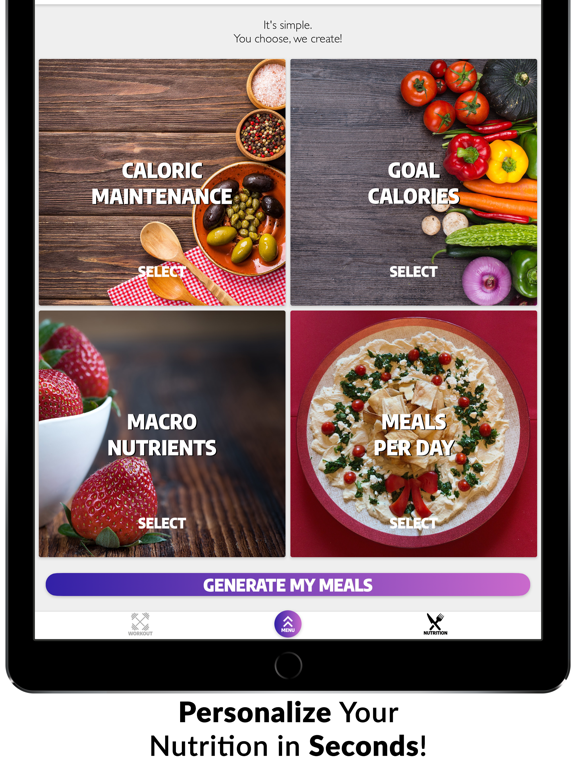 Exerprise Workout Meal Plannerのおすすめ画像2