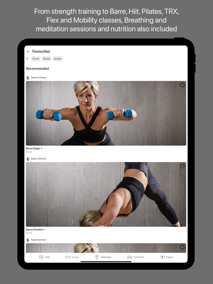 BlendFit App