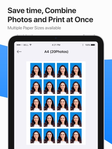 Passport Size Photo Maker Appのおすすめ画像3