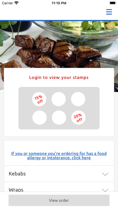 Yummy Kebab, Hove Screenshot