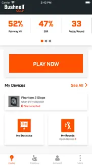 bushnell golf mobile iphone screenshot 1