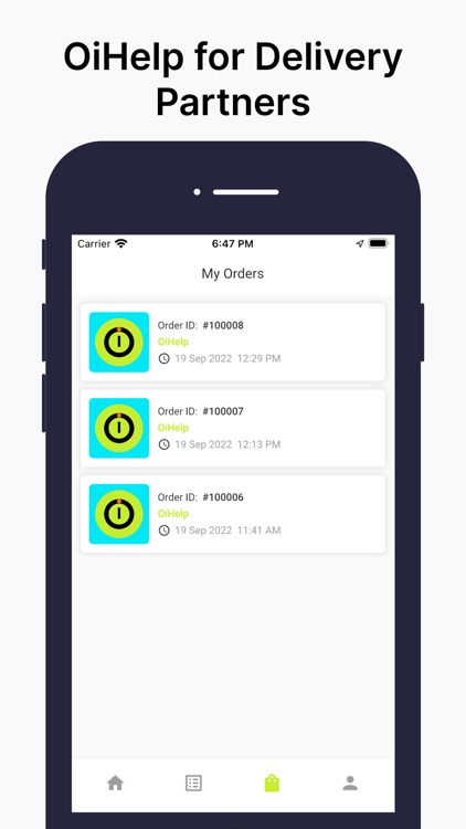 OiHelp for Delivery Partners