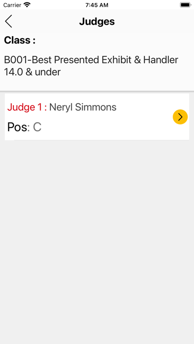 LiveScore Show Horse Screenshot