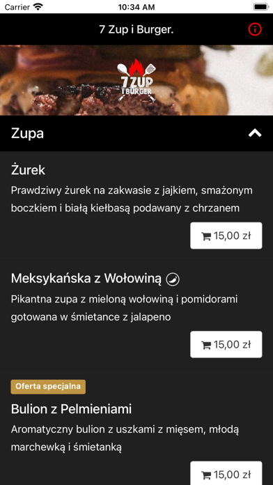 7 Zup i Burger Screenshot