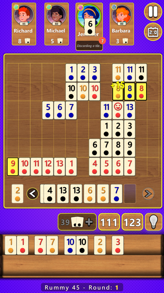 #6. Rummy 4 in 1 Board Game (iOS) di: G Soft Team