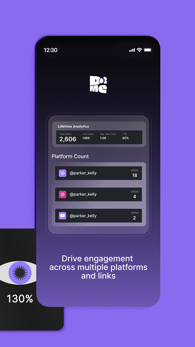 DotMe Bio: Link in Bio Creator Screenshot