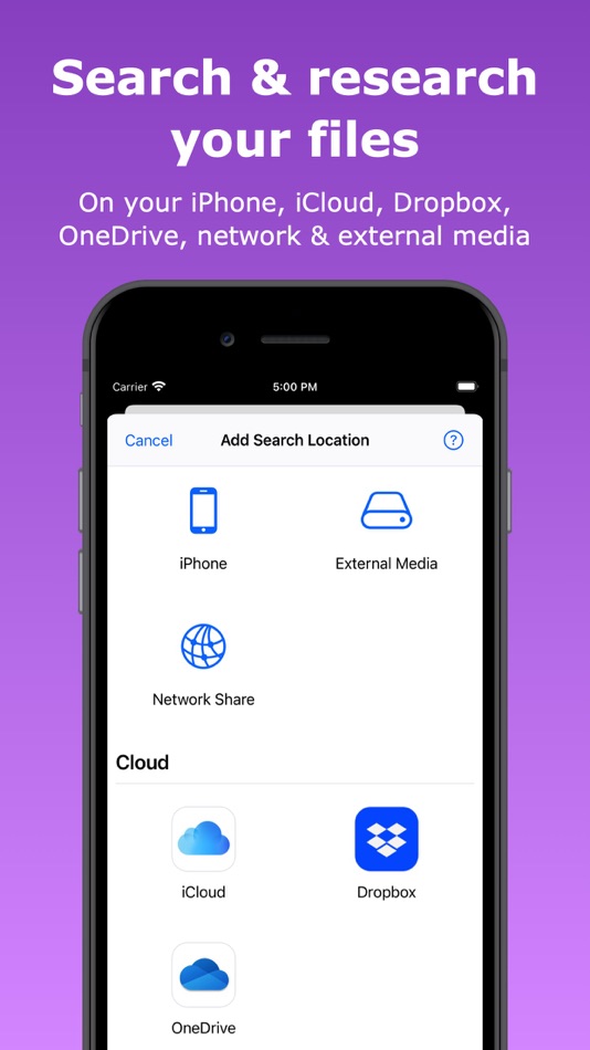 #1. easySearch - File Search Tool (iOS) Podle: Gregory Hayrapetian