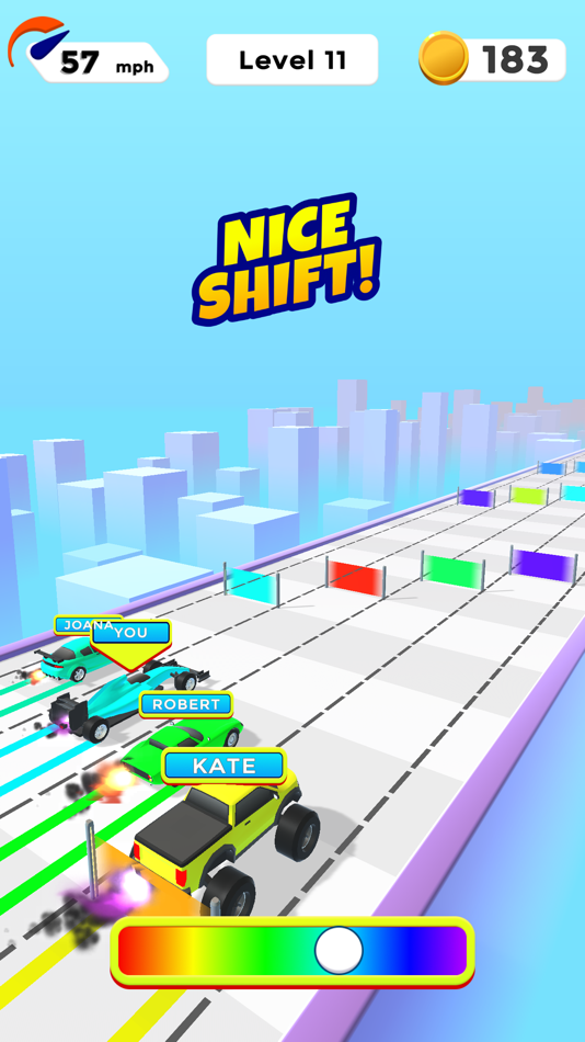 #4. Color Match Race (iOS) 由: Full Fat Productions Ltd