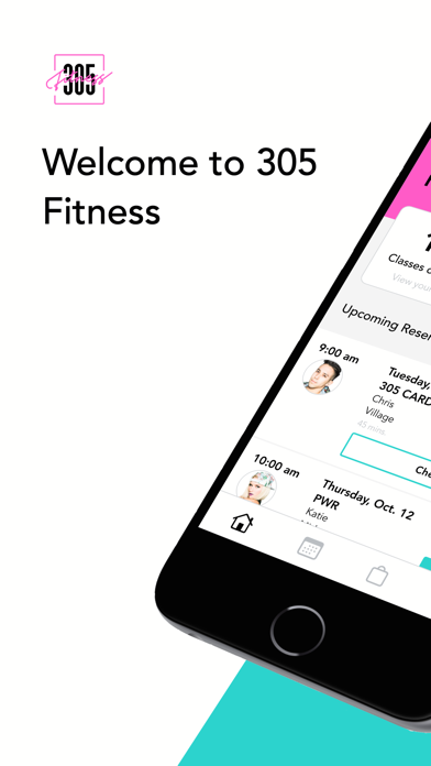 305 Fitness Studios Screenshot