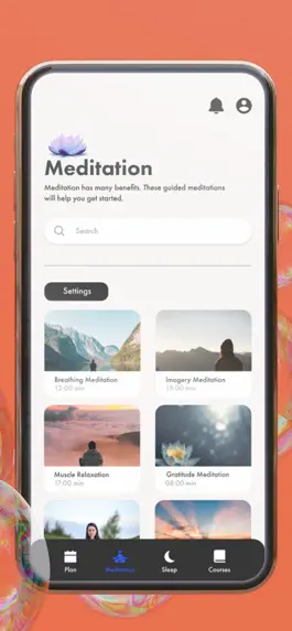 Game screenshot Beautiful Mind Meditation App hack