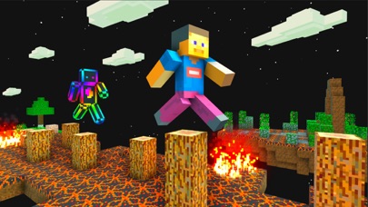 Craft Parkour : 3D Blocky Race Screenshot