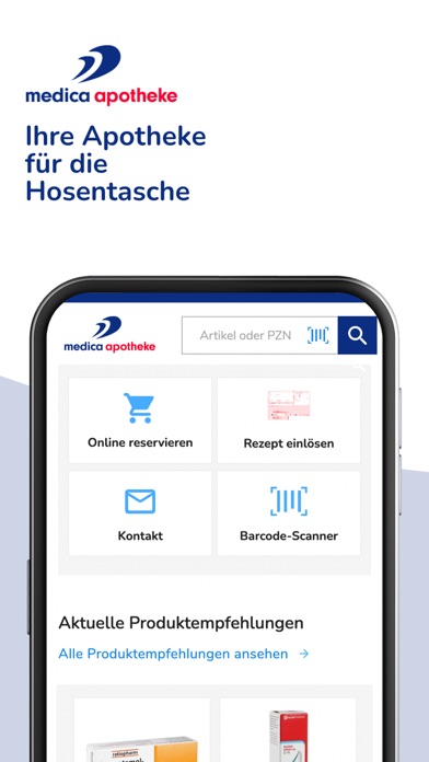Medica Apotheke Kiel Screenshot