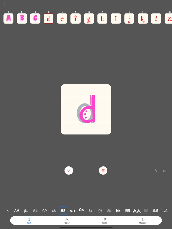 Neon Font: Keyboard Maker iPad screenshot 2 - Productivity app