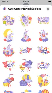 cute gender reveal stickers problems & solutions and troubleshooting guide - 3
