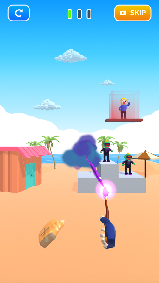 #4. Merge Hero Rescue (iOS) By: HAPMONKEY
