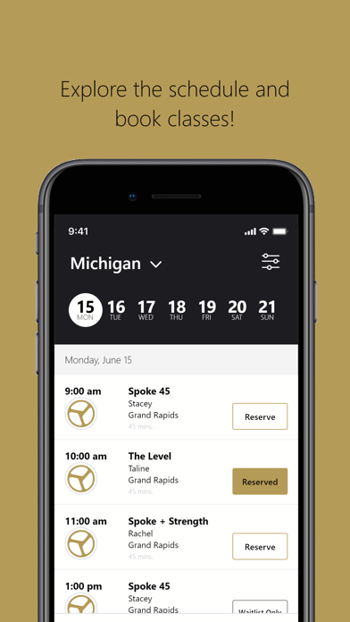 Spoke Cycle GR iPhone screenshot 3 - Health & Fitness app