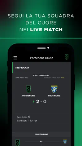 Game screenshot Pordenone Calcio apk