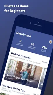 pilates workouts for beginners iphone screenshot 1