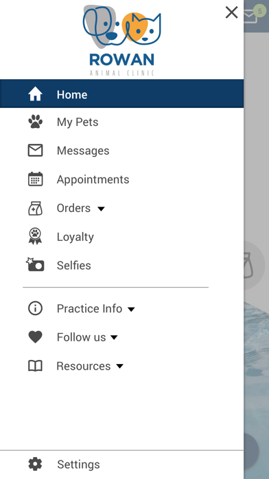 Rowan Animal Clinic Screenshot