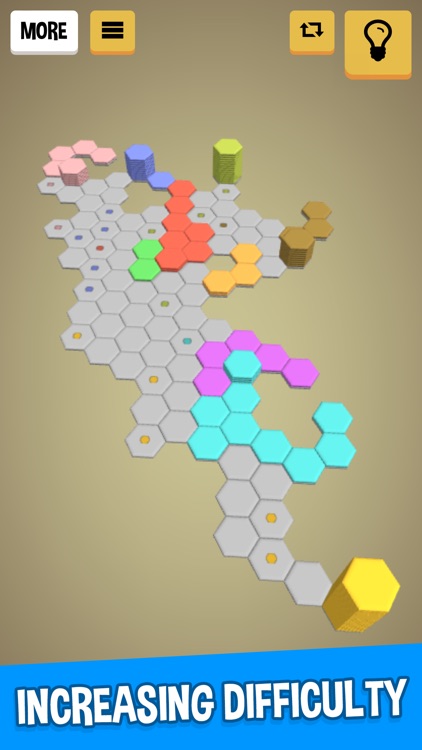 Hexa Slider: Sort & Flow Color screenshot-4