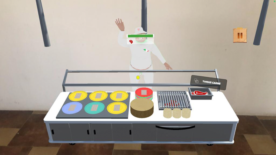 #4. Taquero Simulator AR (iOS) 由: Abel Bueno
