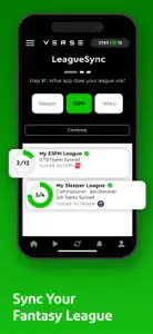 Verse Fantasy Sports screenshot #2 for iPhone