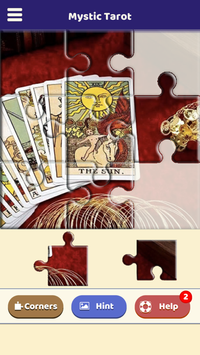 Mystic Tarot Puzzle Screenshot