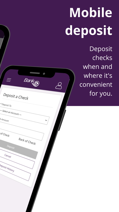BankFive Business Mobile Screenshot
