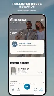 hollister co. iphone screenshot 2