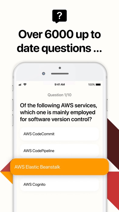 Training for AWS Screenshot