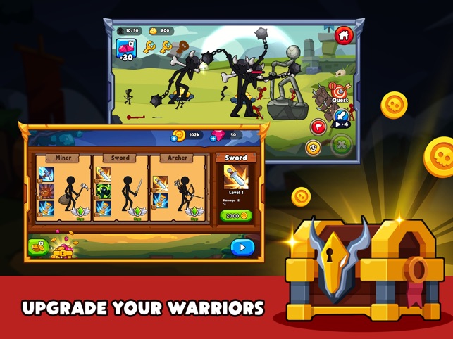 Stickman War : Infinity battle Game for Android - Download