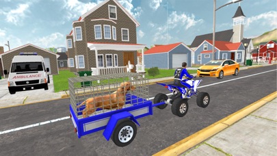 Pet Dog ATV Cargo Transport Screenshot