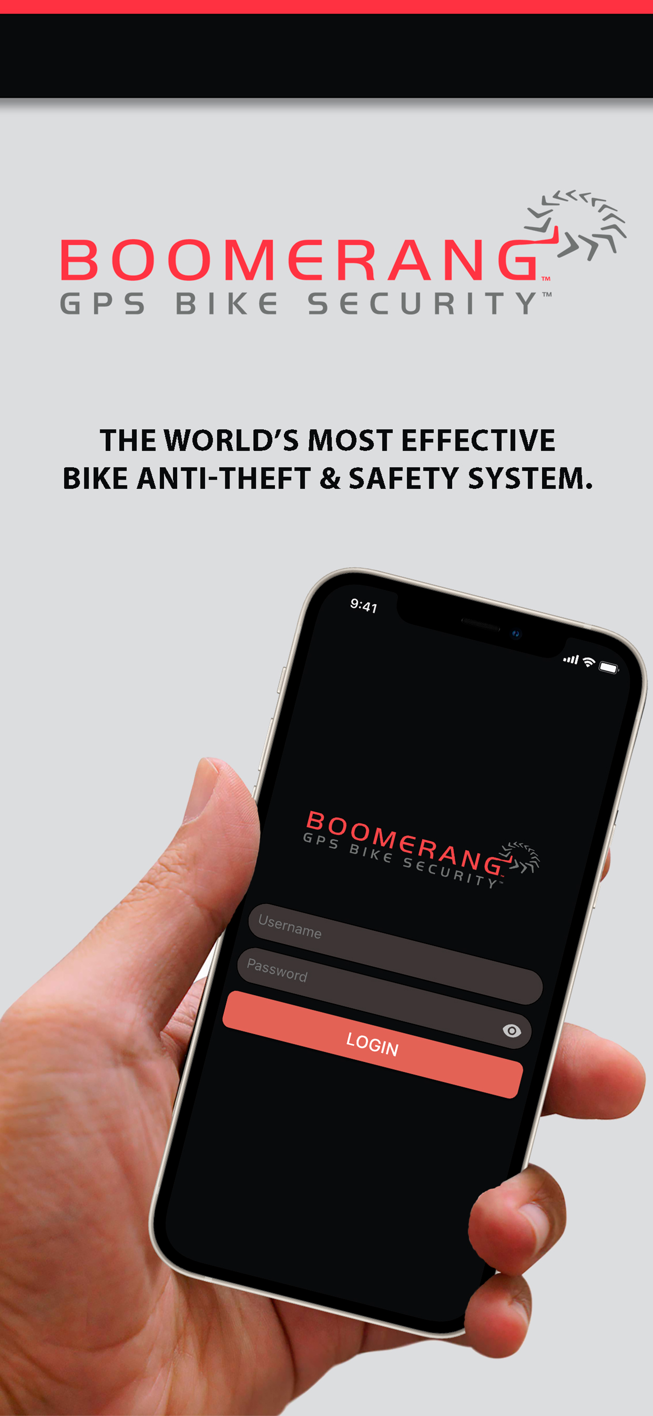 Boomerang's Cyclotrac GPS Bike