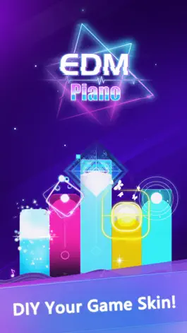 Game screenshot EDM Piano - Magic Fire Tiles apk